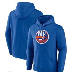 Fanatics 2xl royal NY Islanders primary logo pullover NWT